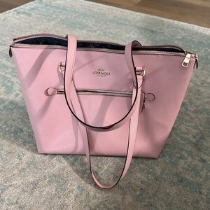 Pink coach purse